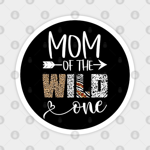 MoM Of One Year Old 1St Birthday Gift Magnet by mansoury